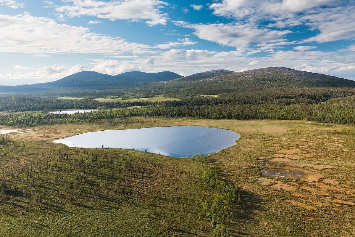 Pallastunturit ja Hanhijärvi alkusyksystä